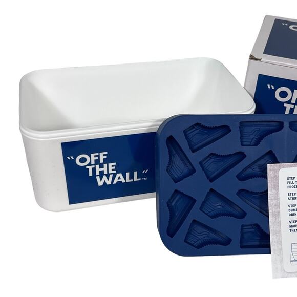Vans SK8-Hi Off The Wall Limited Edition Ice Cube Tray w/Storage Container NEW - Picture 5 of 7